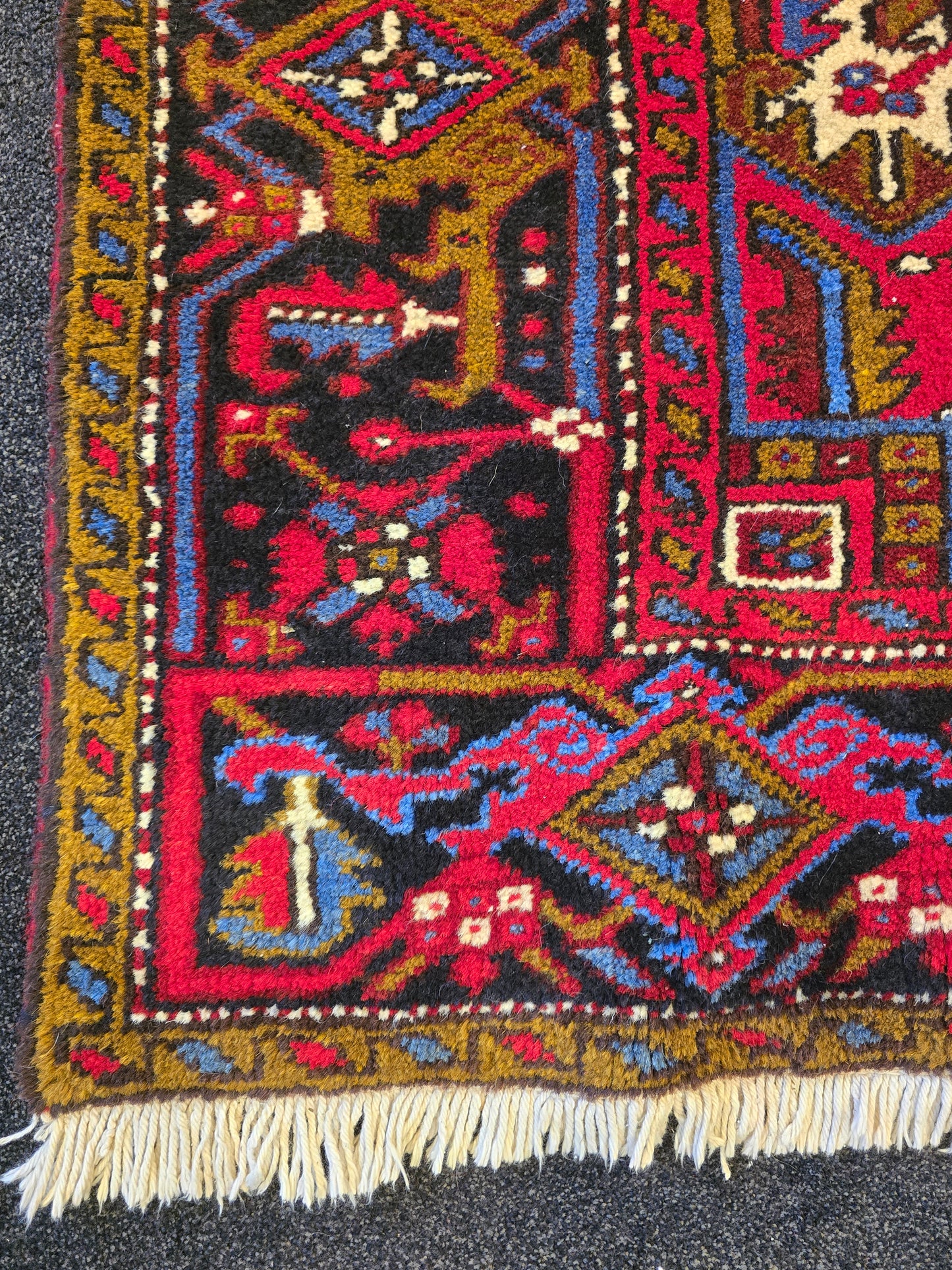 Perzisch Tapijt Heriz 300x210 wollen vloerkleed Handgeknoopt