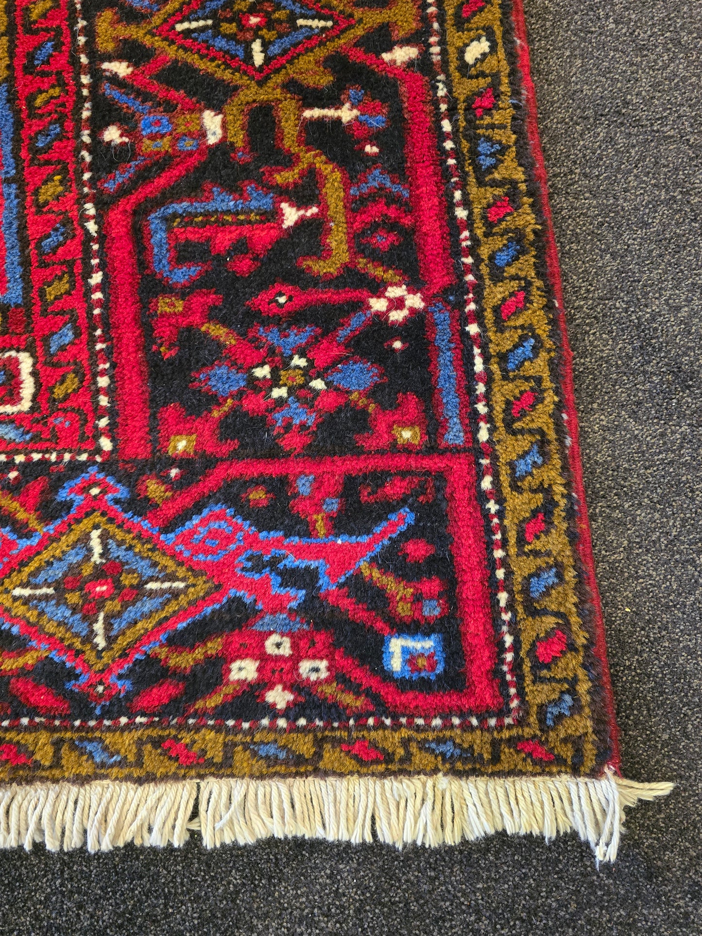 Perzisch Tapijt Heriz 300x210 wollen vloerkleed Handgeknoopt