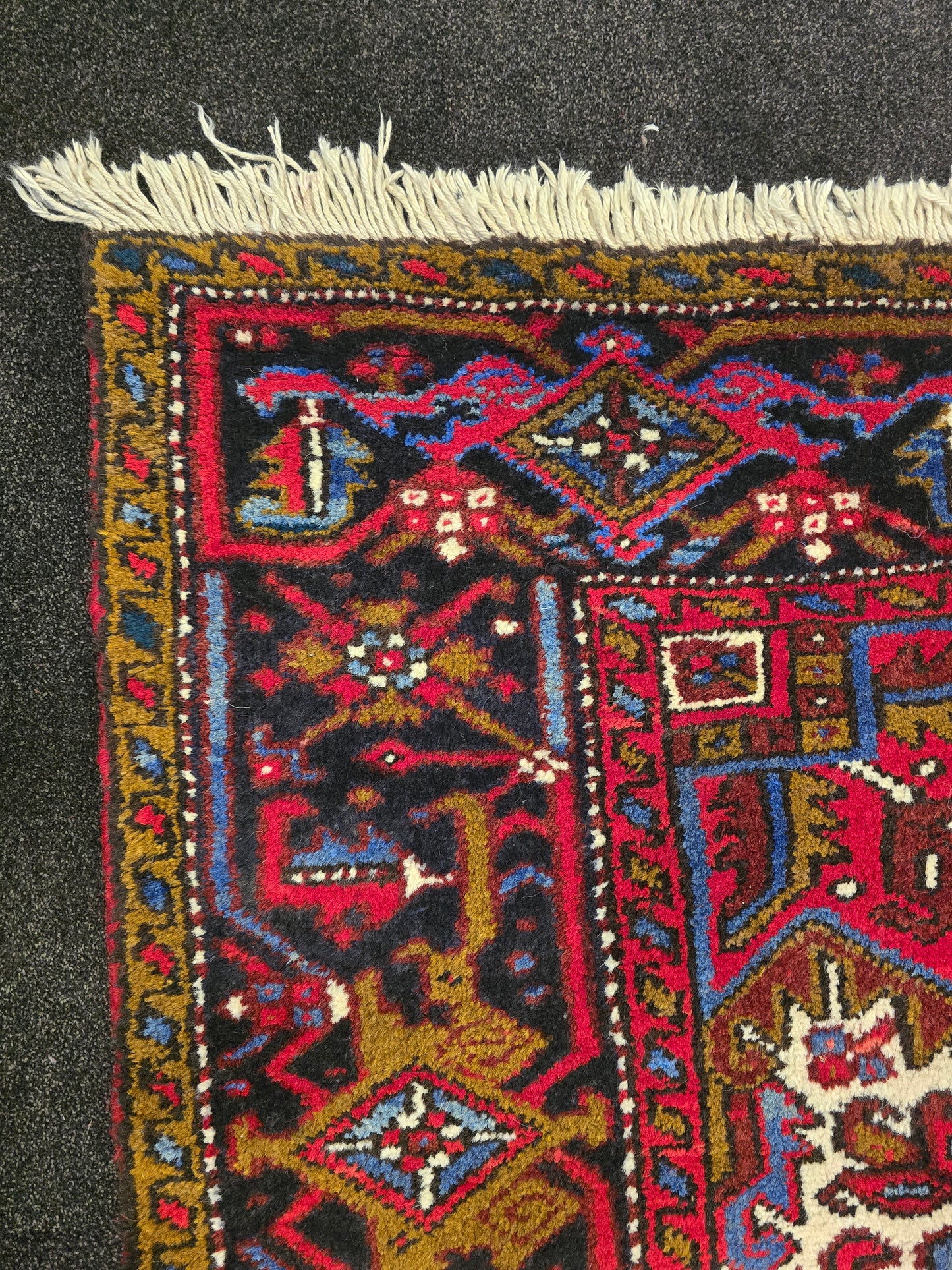 Perzisch Tapijt Heriz 300x210 wollen vloerkleed Handgeknoopt