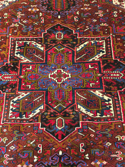 Perzisch Tapijt Heriz 300x210 wollen vloerkleed Handgeknoopt