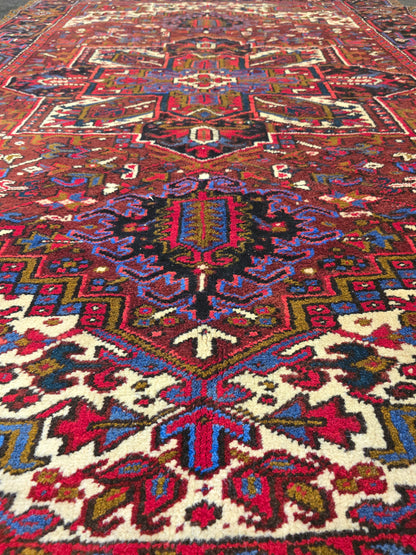 Perzisch Tapijt Heriz 300x210 wollen vloerkleed Handgeknoopt
