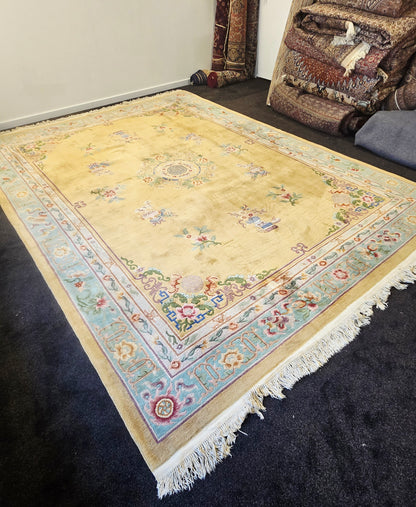Groot Oosters Perzisch Peking 370x270 wollen vloerkleed china