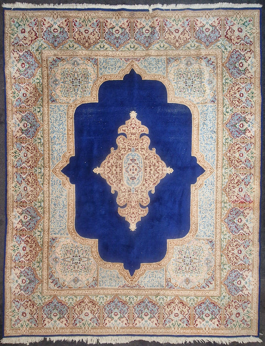 Groot Perzisch tapijt Kirman 345x265 wollen vloerkleed iran