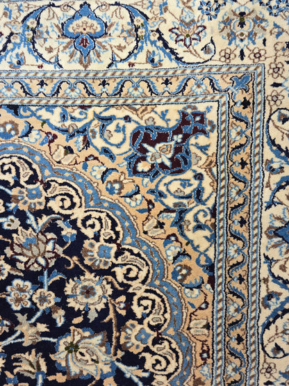 Groot Perzisch Tapijt Nain 340x330 wollen vloerkleed iran