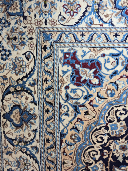 Groot Perzisch Tapijt Nain 340x330 wollen vloerkleed iran