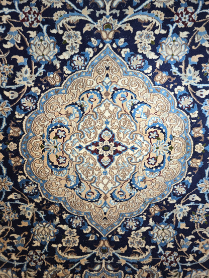 Groot Perzisch Tapijt Nain 340x330 wollen vloerkleed iran