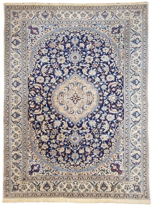 Groot Perzisch Tapijt Nain 340x330 wollen vloerkleed iran