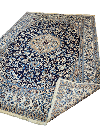 Groot Perzisch Tapijt Nain 340x330 wollen vloerkleed iran