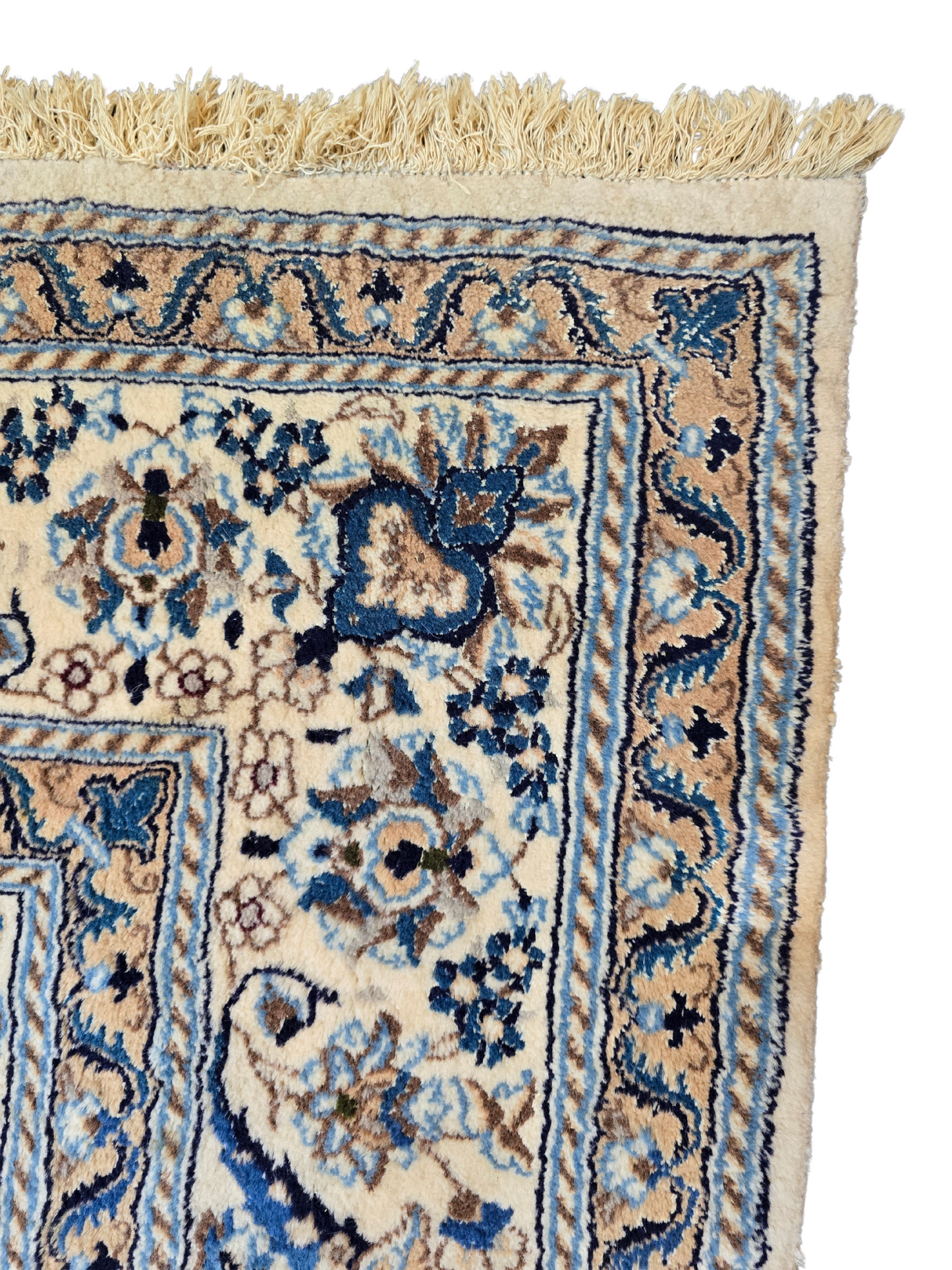 Groot Perzisch Tapijt Nain 340x330 wollen vloerkleed iran