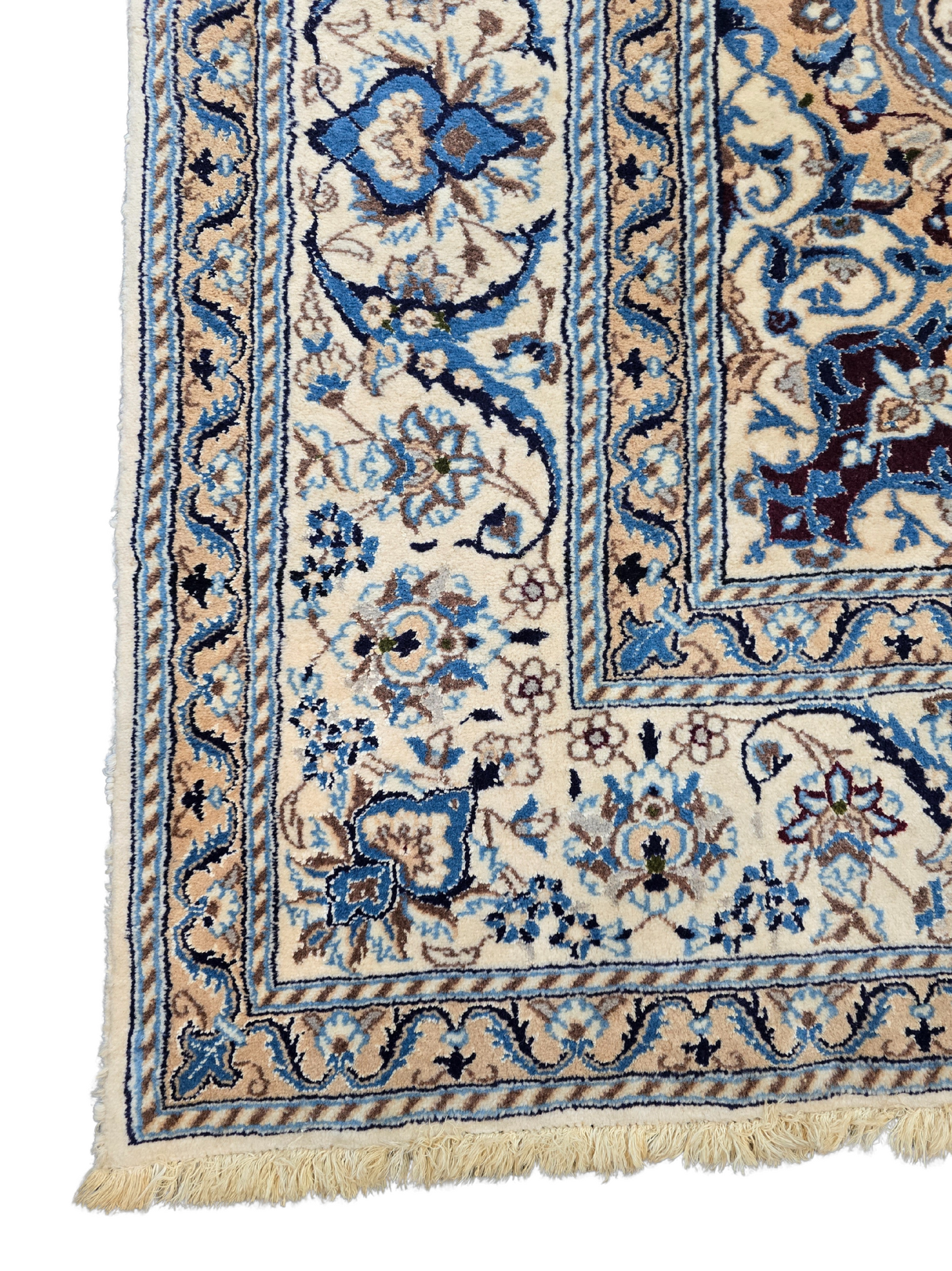 Groot Perzisch Tapijt Nain 340x330 wollen vloerkleed iran