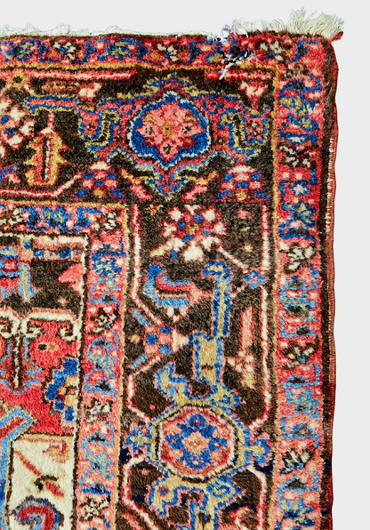 Groot Perzisch tapijt heriz 350x250 wollen vloerkleed iran