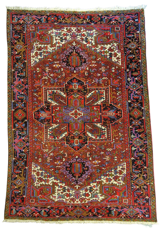 Perzisch Tapijt Heriz 300x210 wollen vloerkleed Handgeknoopt