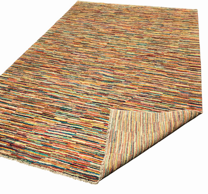 Perzisch Tapijt Gabbeh Lines 300x200 wollen vloerkleed (Nieuw onbelopen)