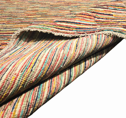 Perzisch Tapijt Gabbeh Lines 300x200 wollen vloerkleed (Nieuw onbelopen)