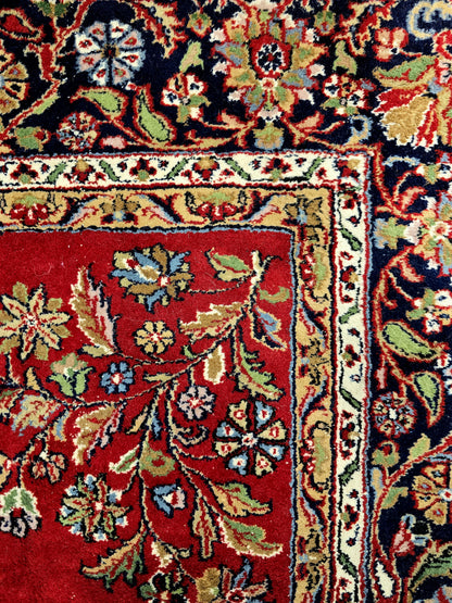 Groot Perzisch tapijt Sarough 349x240 wollen vloerkleed