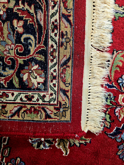 Groot Perzisch tapijt Sarough 349x240 wollen vloerkleed