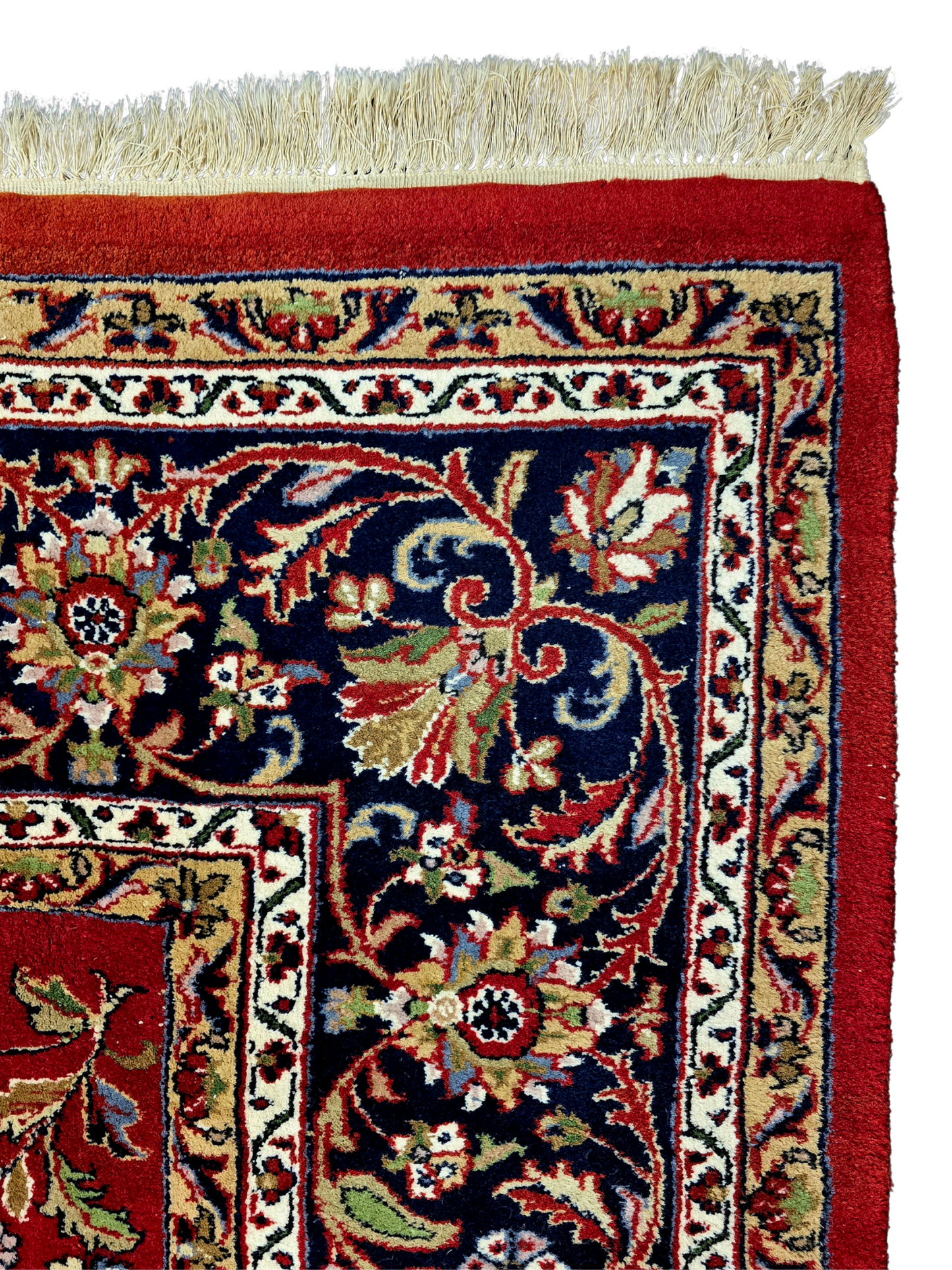 Groot Perzisch tapijt Sarough 349x240 wollen vloerkleed
