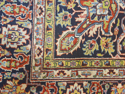 Groot perzisch tapijt Mashad 350x250 wollen vloerkleed handgeknoopt