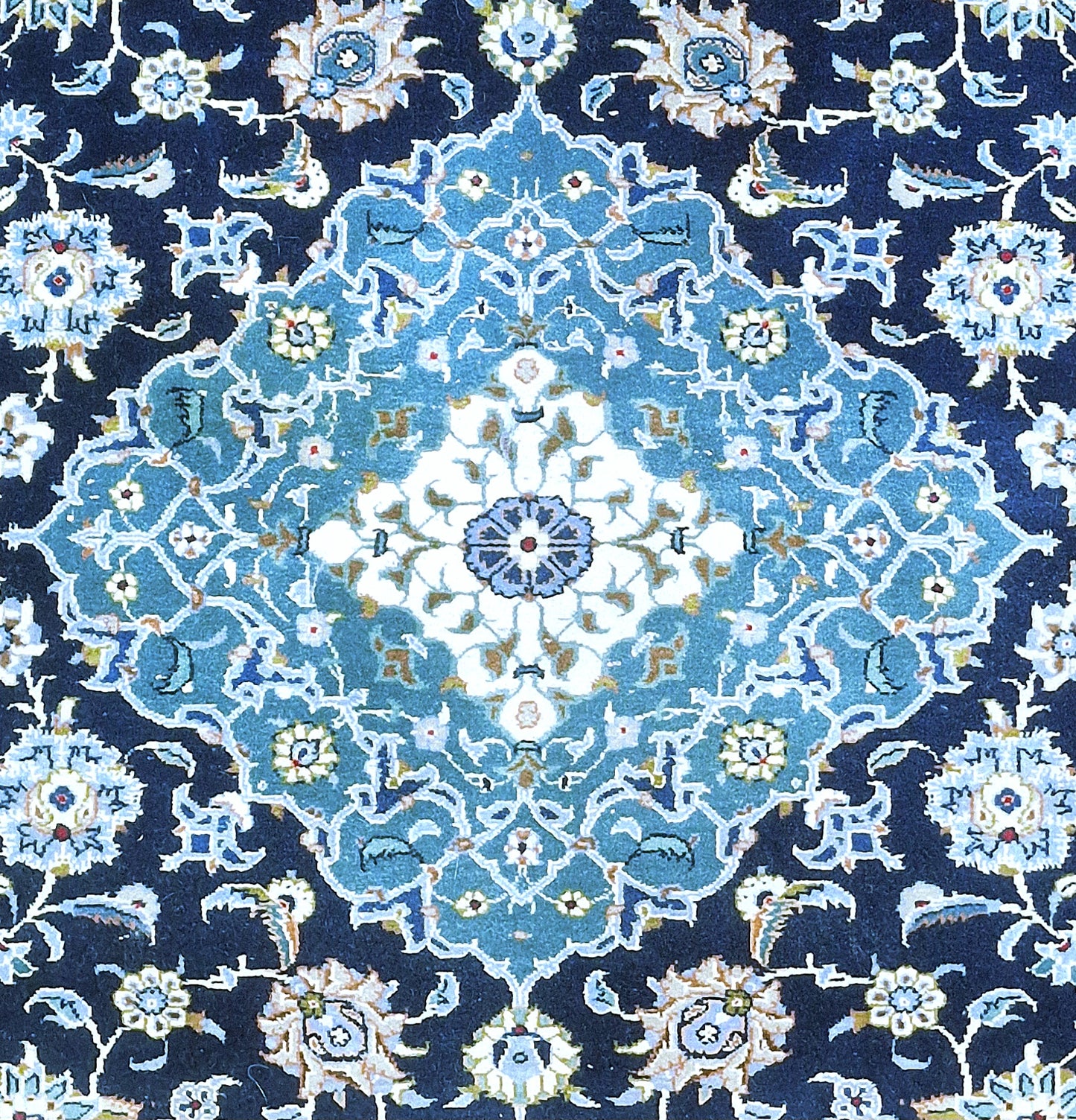 Perzisch Tapijt Kirman 340x250 wollen vloerkleed handegeknoopt iran