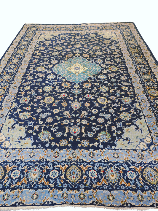 Perzisch Tapijt Kirman 340x250 wollen vloerkleed handegeknoopt iran
