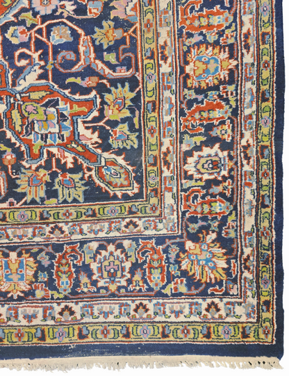 Groot perzisch tapijt Mashad 350x250 wollen vloerkleed handgeknoopt