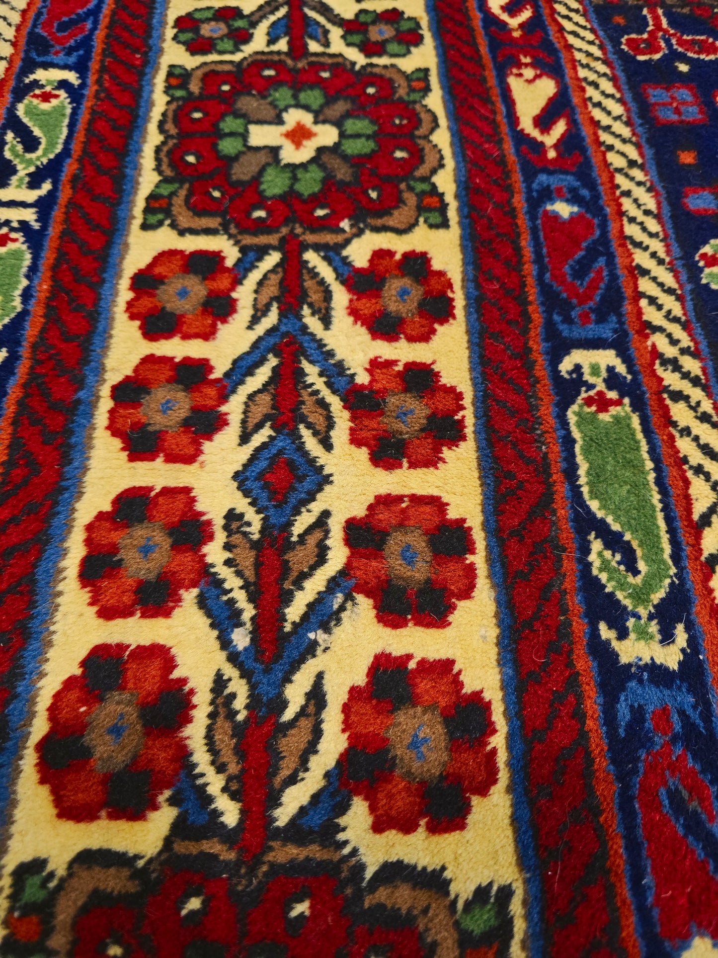 Groot Perzisch Tapijt Shiras 350x250 wollen vloerkleed handgeknoopt