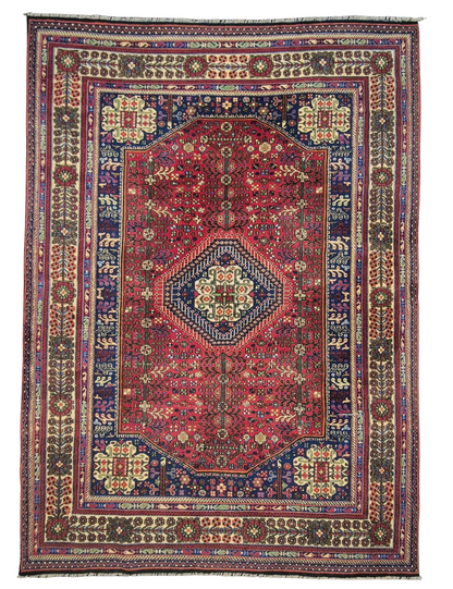 Groot Perzisch Tapijt Shiras 350x250 wollen vloerkleed handgeknoopt