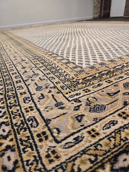 Groot Perzich Tapijt Sarough Mir 350x250 wollen vloerkleed handgeknoopt