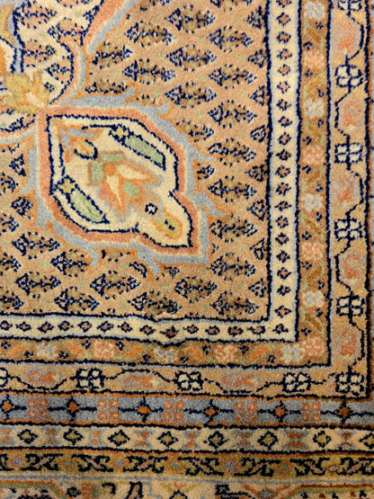Groot perzisch tapijt Sarough Mir 365x250 wollen vloerkleed handgeknoopt