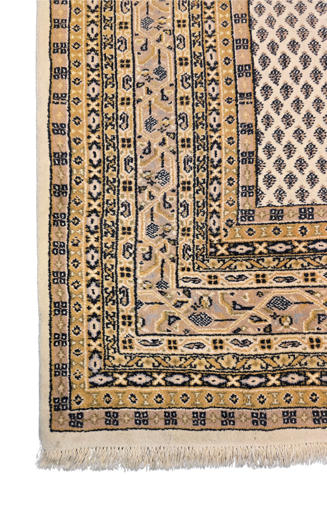 Groot Perzich Tapijt Sarough Mir 350x250 wollen vloerkleed handgeknoopt