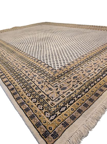 Groot Perzich Tapijt Sarough Mir 350x250 wollen vloerkleed handgeknoopt