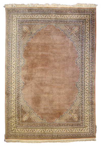 Groot perzisch tapijt Sarough Mir 365x250 wollen vloerkleed handgeknoopt