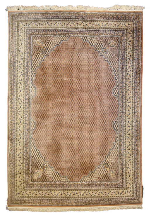 Groot perzisch tapijt Sarough Mir 365x250 wollen vloerkleed handgeknoopt