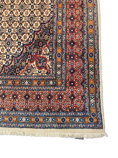 Groot Perzisch tapijt Moud 4x3 wollen vloerkleed handgeknoopt Iran