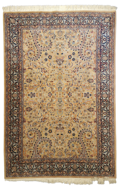 Perzisch Tapijt Kashan 300x200 wollen vloerkleed iran
