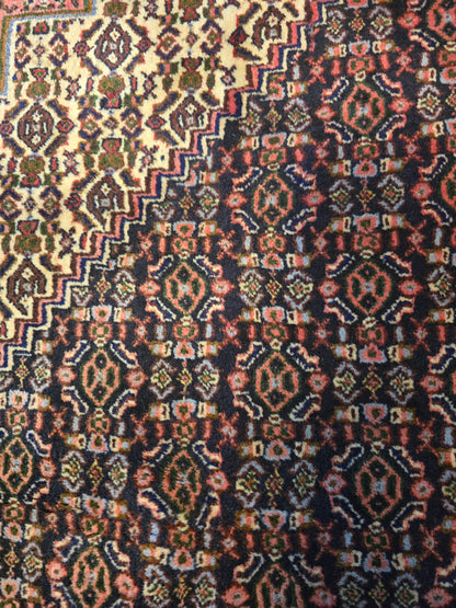 Groot perzisch tapijt Senneh 350x250 wollen vloerkleed handgeknoopt Iran