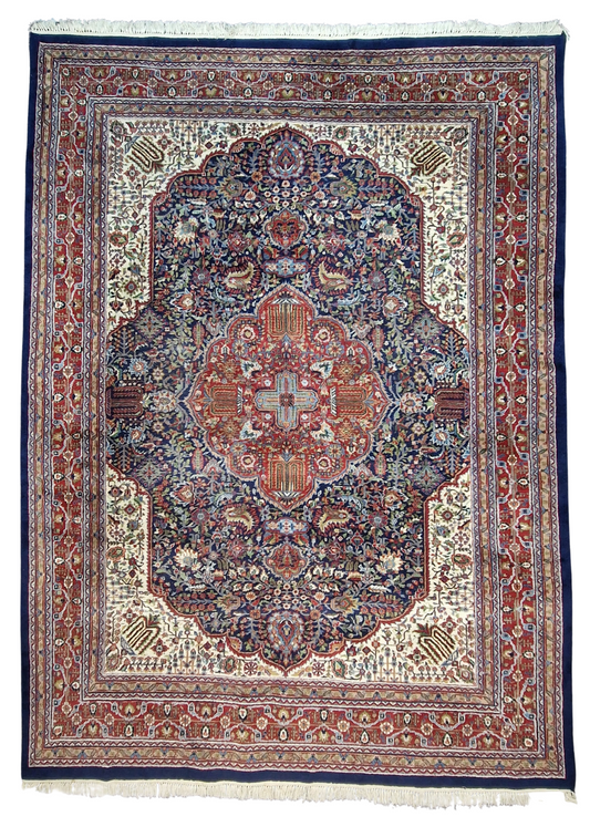Groot Perzisch tapijt Mahal 350x250 wollen vloerkleed