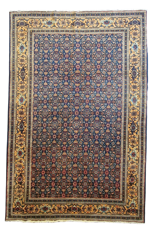Perzisch tapijt Meshkin wollen vloerkleed handgeknoopt Iran
