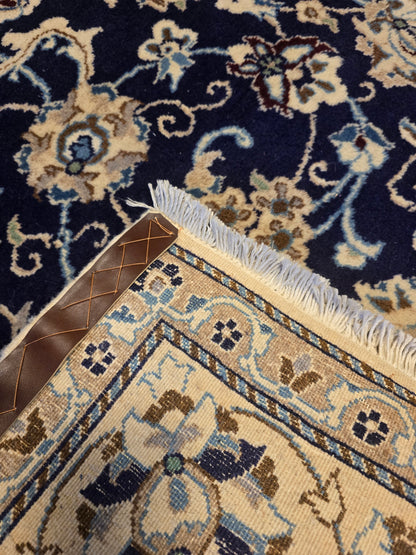 Perzisch tapijt Nain 300x200 wollen vloerkleed handgeknoopt Iran