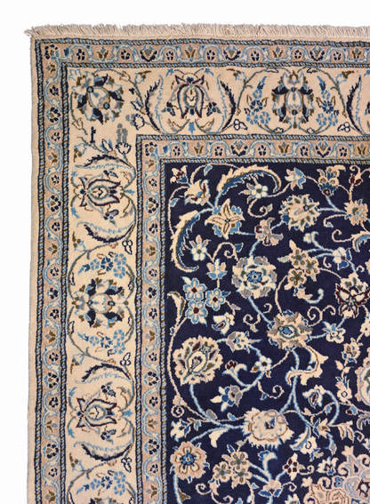 Perzisch tapijt Nain 300x200 wollen vloerkleed handgeknoopt Iran