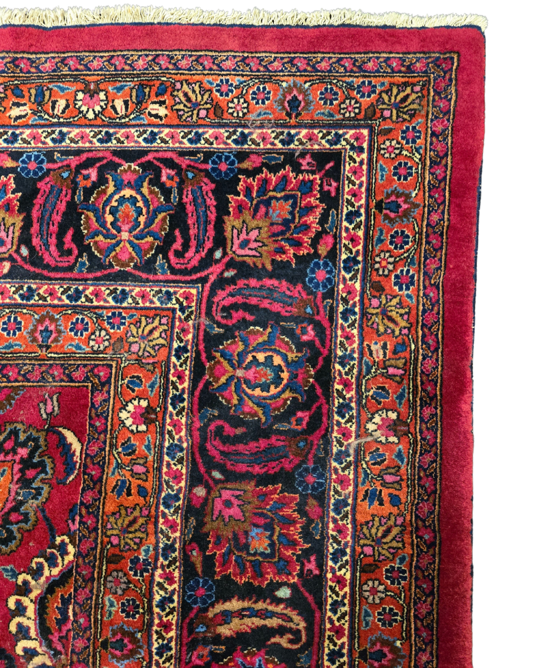 Xxl groot perzisch tapijt Mashad 420x310 wollen vloerkleed Iran