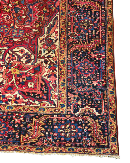 Groot Perzisch Tapijt Heriz Ahar 365x254 wollen vloerkleed handgeknoopt Iran