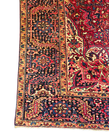 Groot Perzisch Tapijt Heriz Ahar 365x254 wollen vloerkleed handgeknoopt Iran