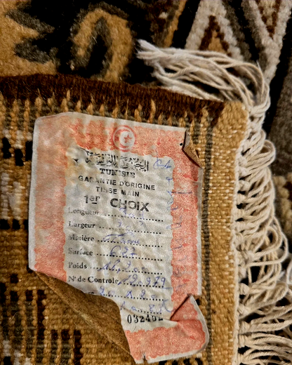 Perzisch tapijt margoum tunesië 300x200 wollen vloerkleed handgeknoopt