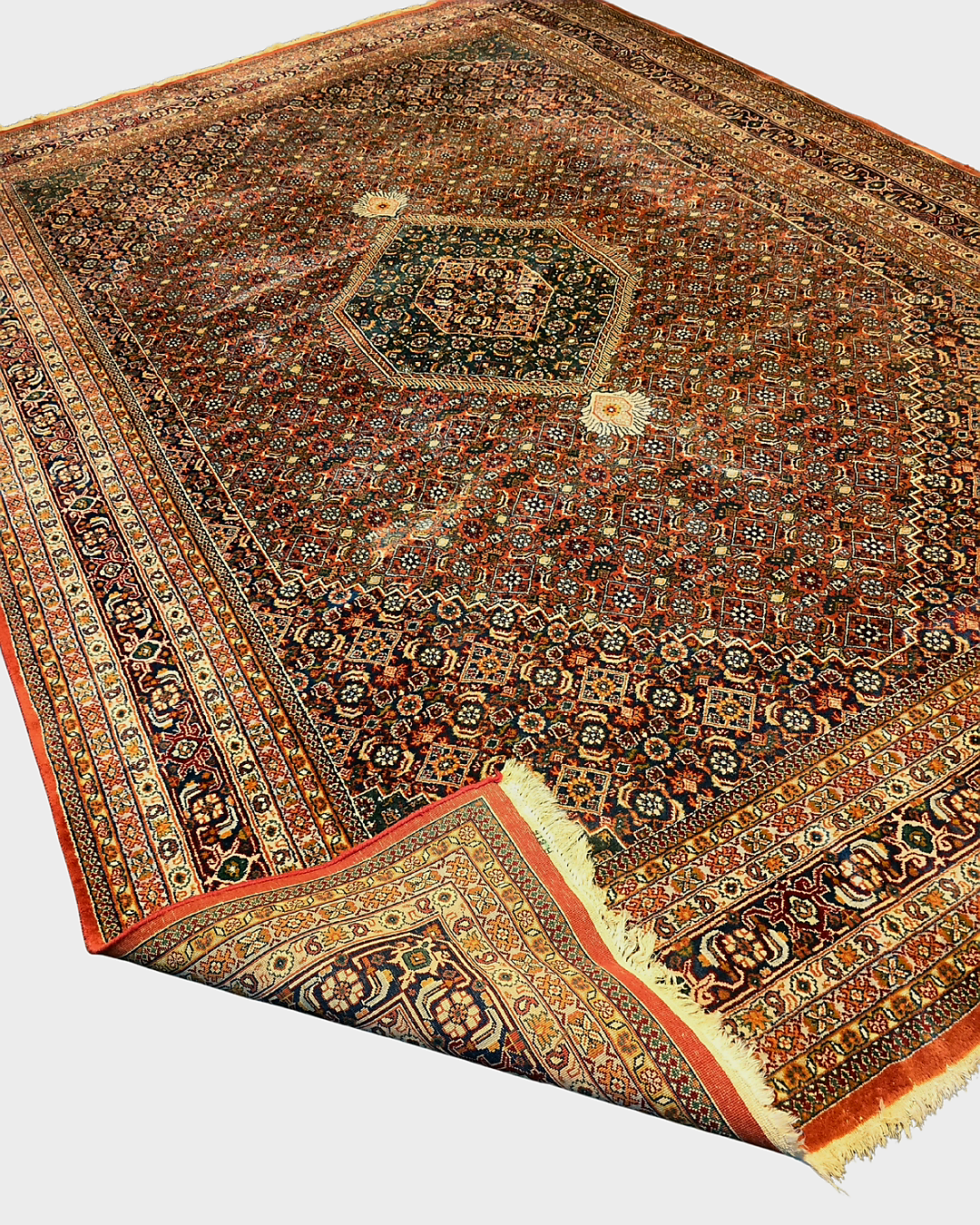 Groot Perzisch Tapijt Bidjar 350x250 wollen vloerkleed handgeknoopt