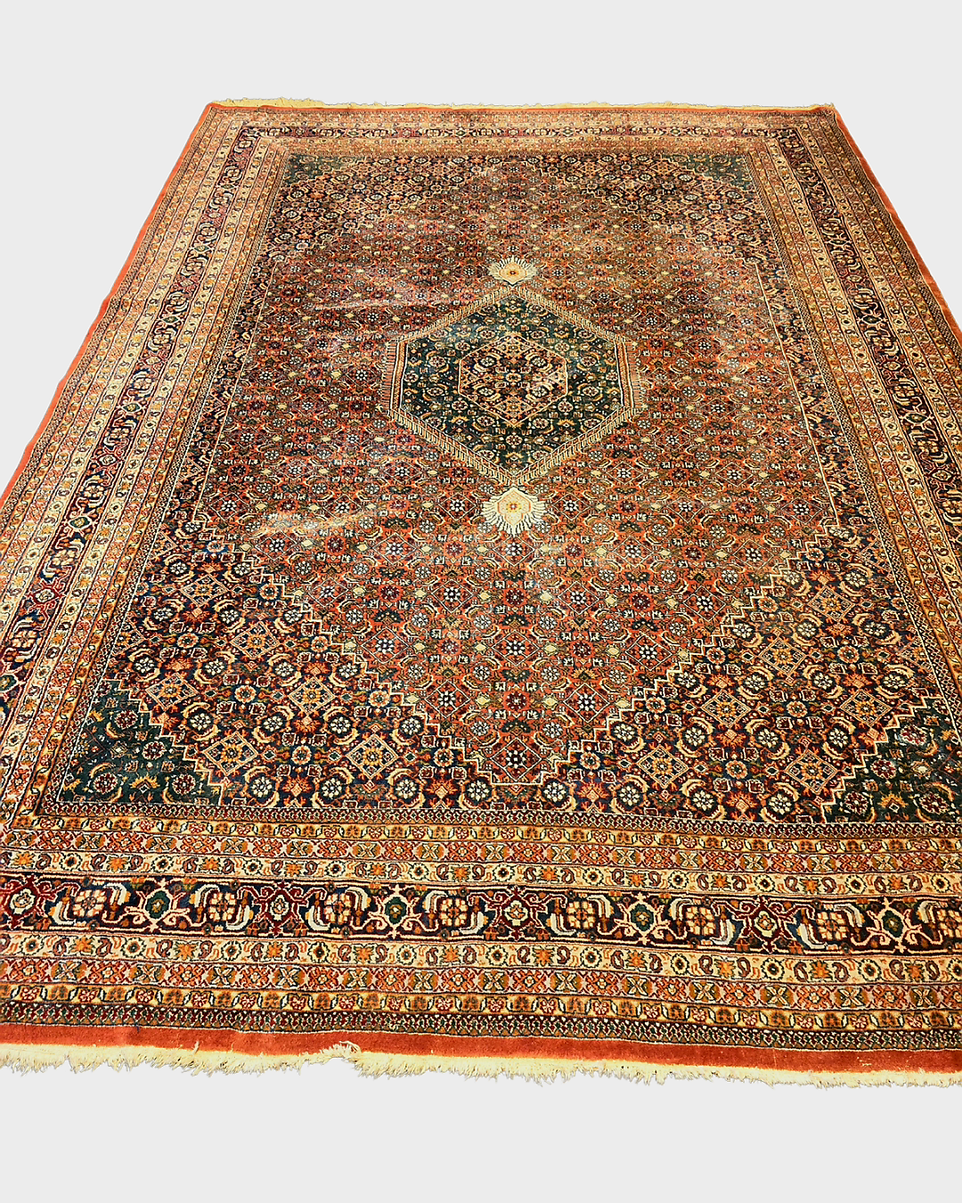 Groot Perzisch Tapijt Bidjar 350x250 wollen vloerkleed handgeknoopt