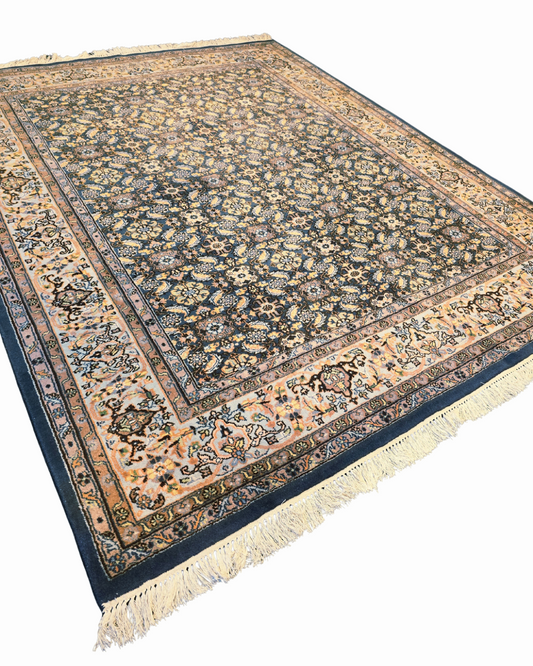 Perzich tapijt kashan 250x200 wollen vloerkleed handgeknoopt