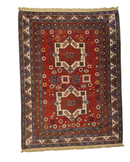 Perzisch tapijt Kazach 280x200 wollen vloerkleed Azerbijan