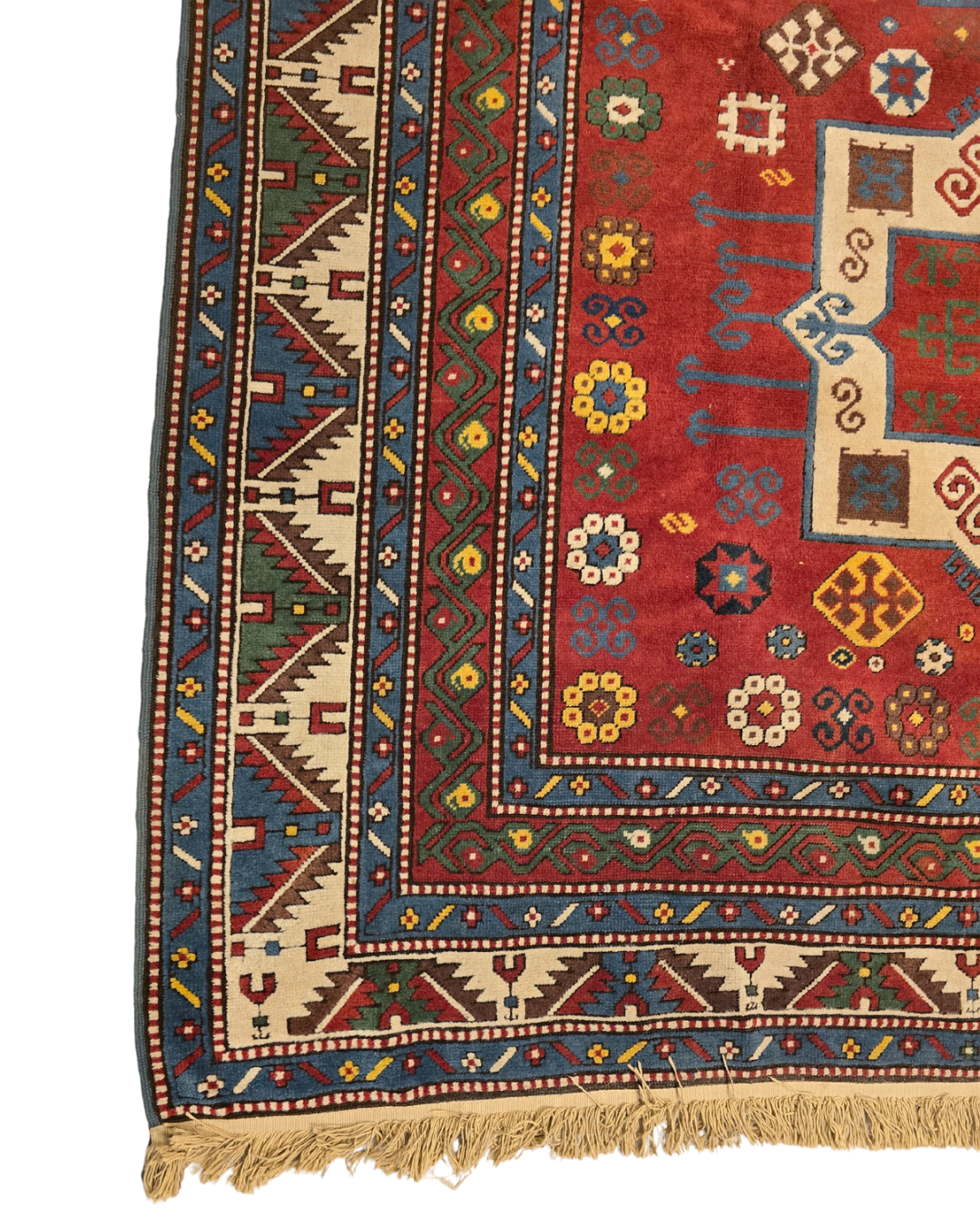 Perzisch tapijt Kazach 280x200 wollen vloerkleed Azerbijan