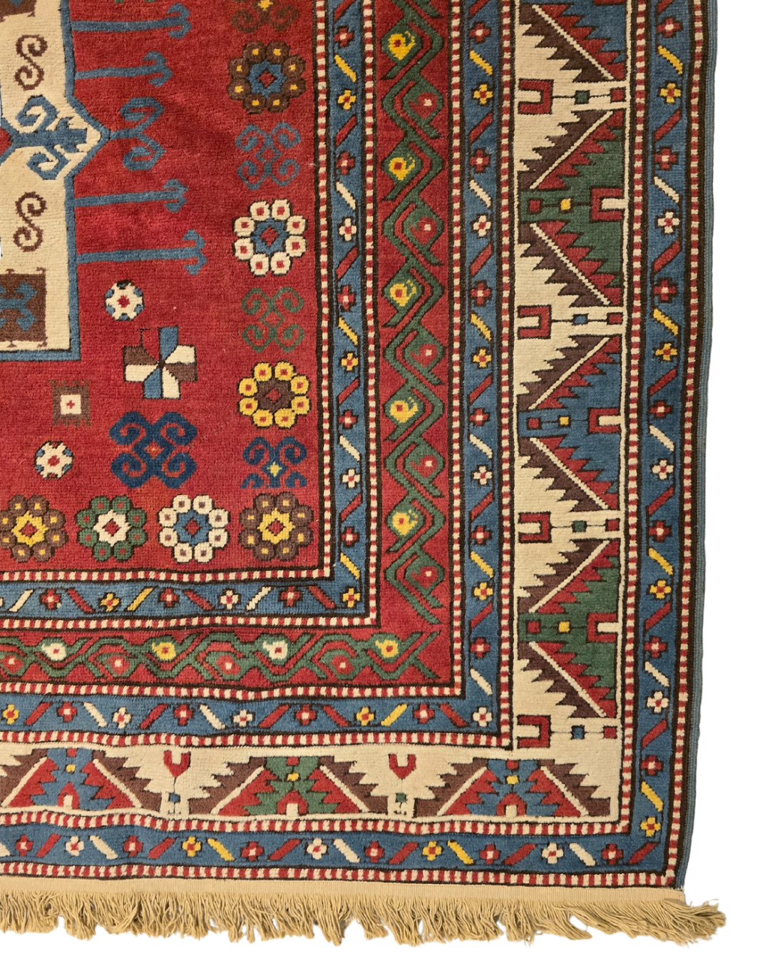 Perzisch tapijt Kazach 280x200 wollen vloerkleed Azerbijan